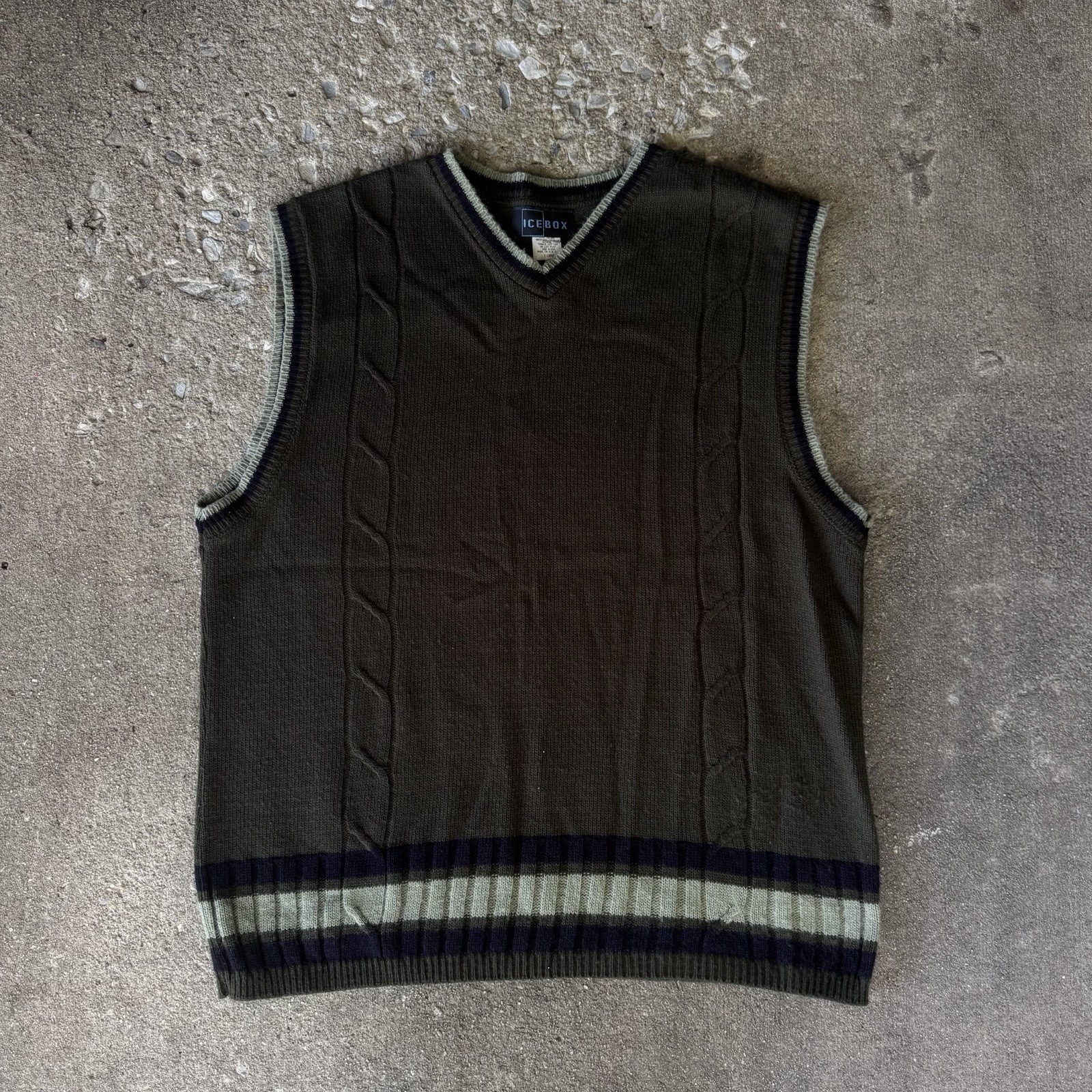 Vintage Icebox Sweater Vest Made In USA